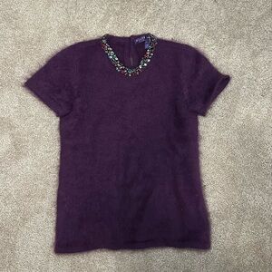 Ralph Lauren soft short sleeve sweater